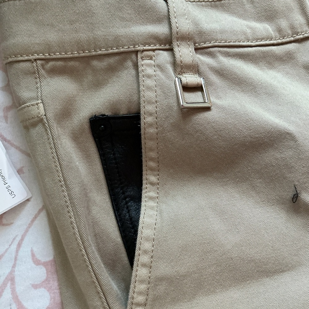 The Kooples Beige/Tan Jeans with Black Label